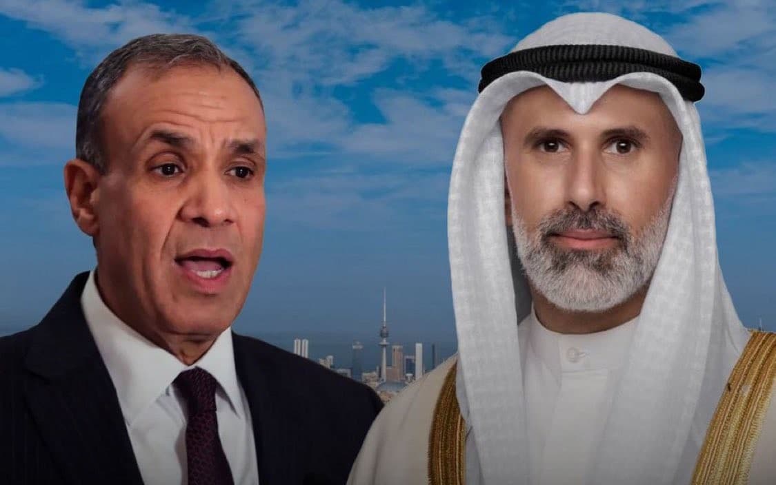 وزير الخارجية المصري ونظيره الكويتي