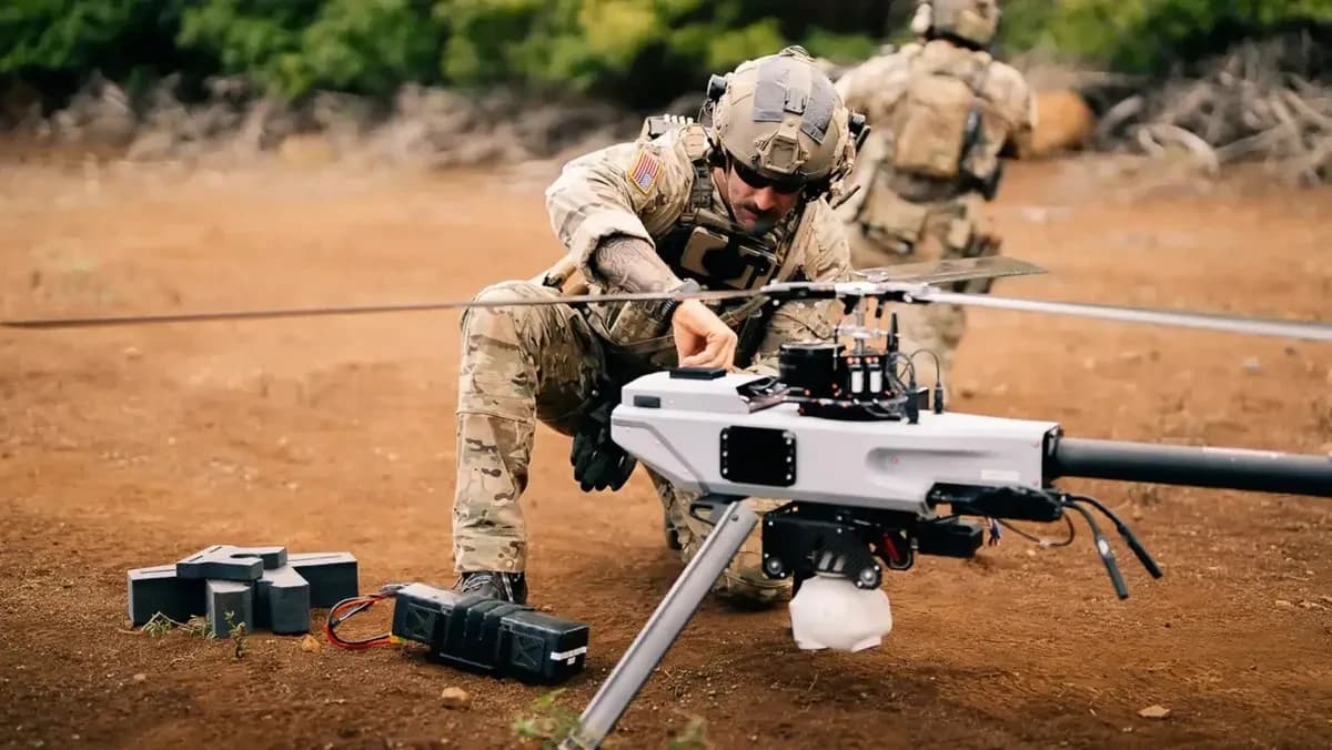 صورة غير مؤرخة لطائرات VAPOR CLE - موقع الشركة المنتجة (AeroVironment)