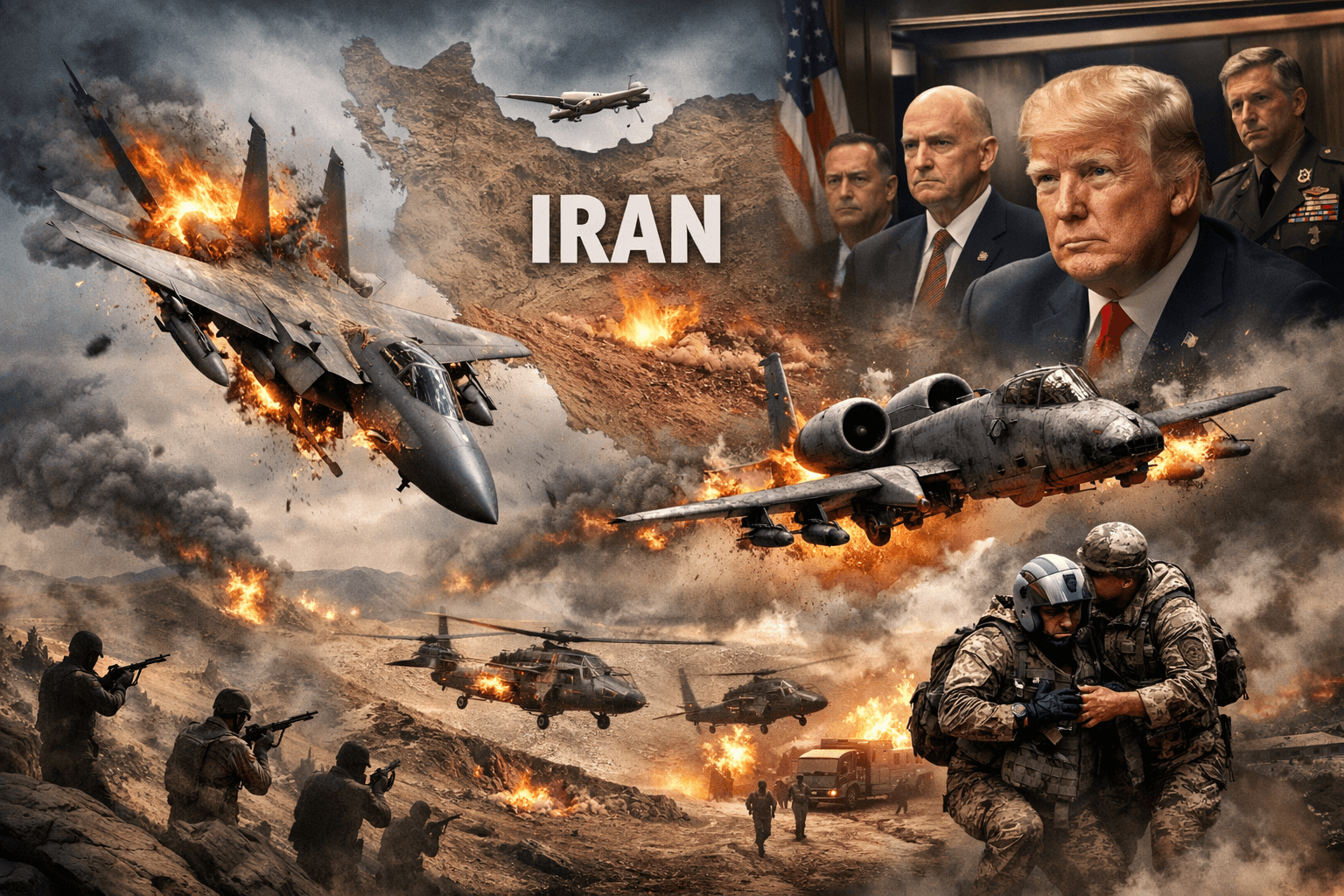 انتكاسة جوية أمريكية في سماء إيران