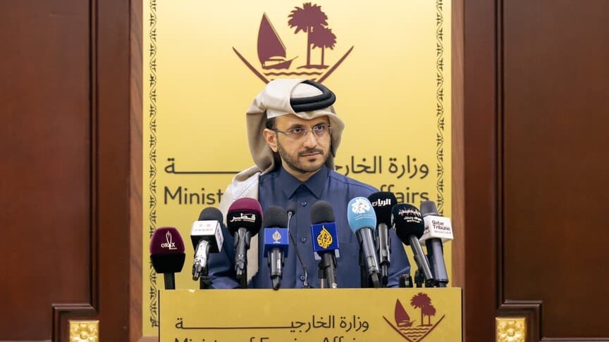 متحدث الخارجية القطرية ماجد الأنصاري