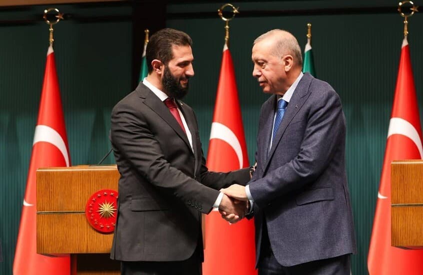 أردوغان وأحمد الشرع