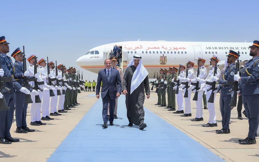 السيسي ومحمد بن زايد