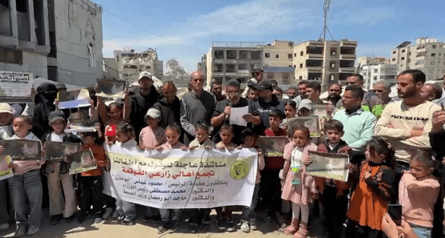 أطفال القوقعة في غزة