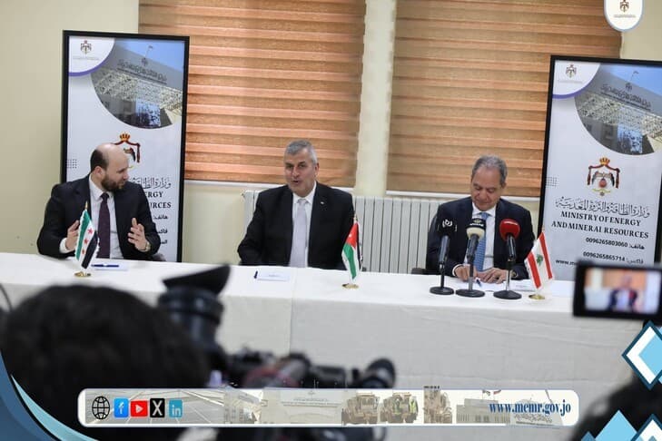 الأردن وسوريا ولبنان تتفق على تبادل الغاز عبر "خط الغاز العربي"