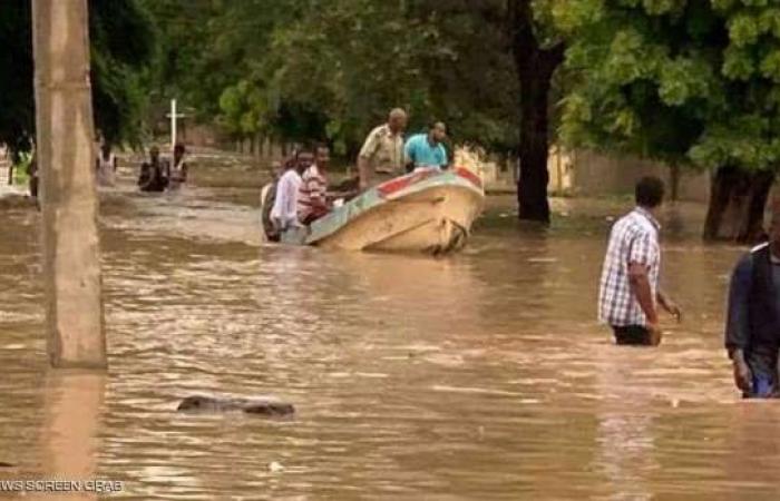 ارتفاع  ضحايا السيول إلى 28 في السودان