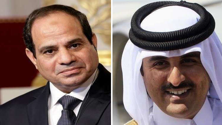 قطر ومصر تتوافقان على مناقشة الملفات العالقة بينهما