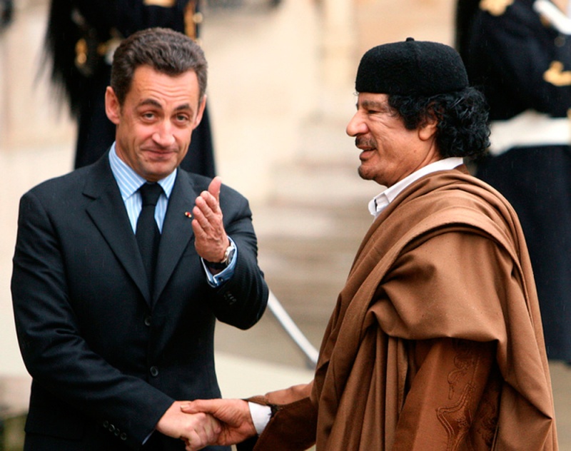 تلاعب في ملفات قضية تمويل القذافي لحملة ساركوزي