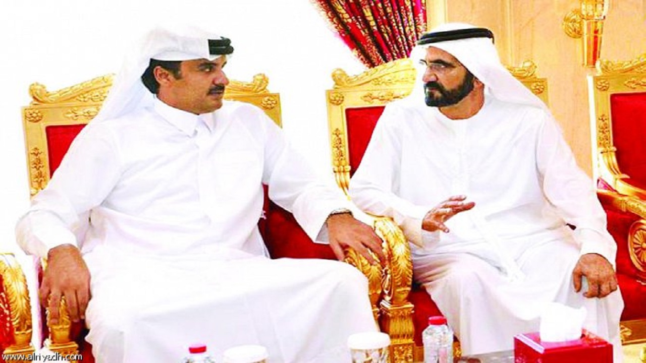 اتصال هام بين أمير قطر وحاكم دبي
