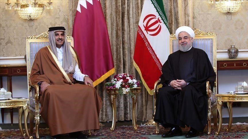 روحاني لأمير قطر: إيران تسعى لإحلال الاستقرار بالمنطقة