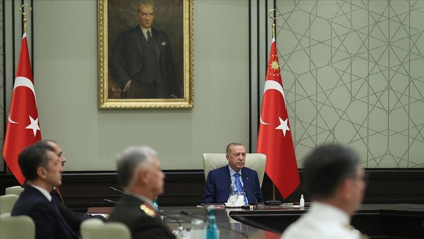 أردوغان يترأس اجتماع مجلس الشورى العسكري الأعلى