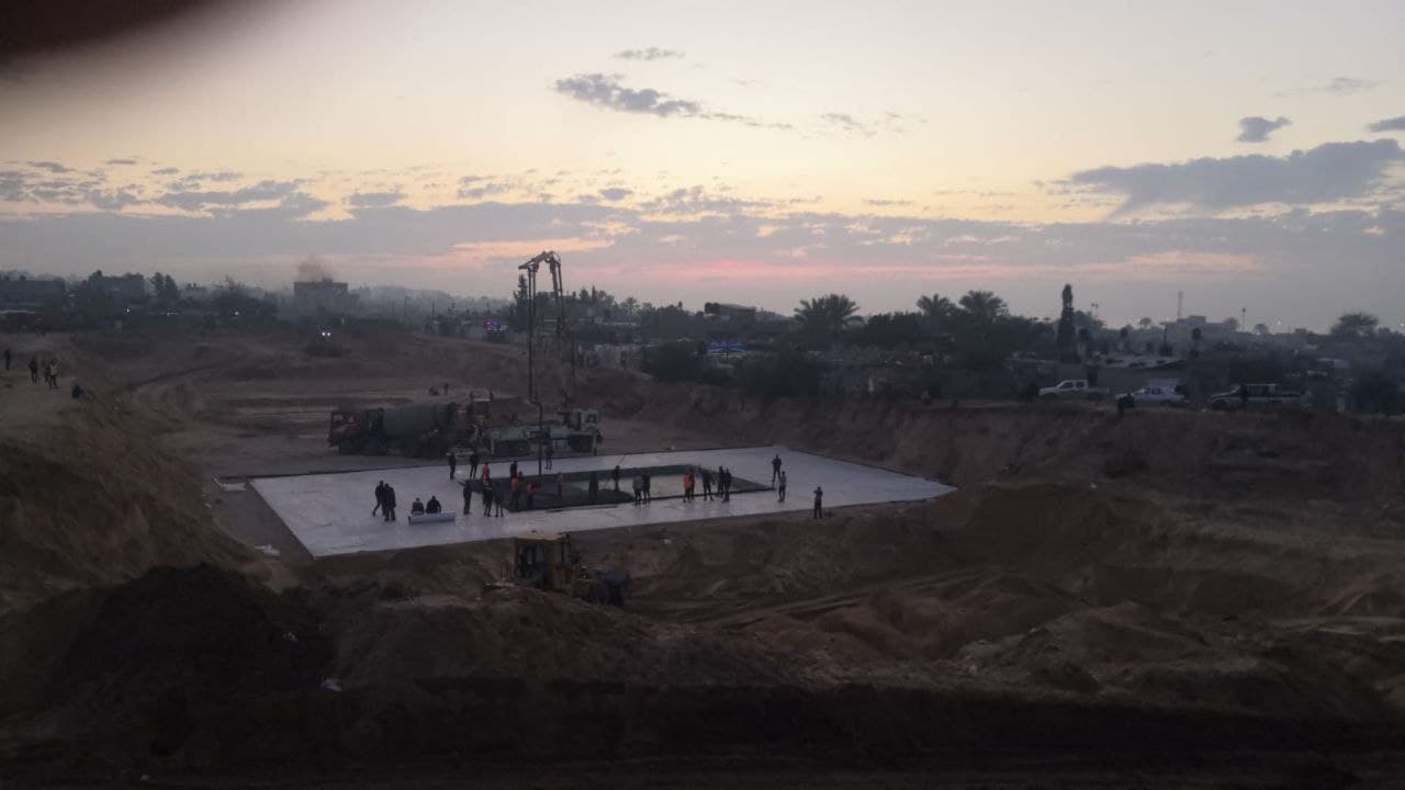 البدء بإنشاء أول مدينة مصرية في بيت لاهيا شمال قطاع غزة (صور)