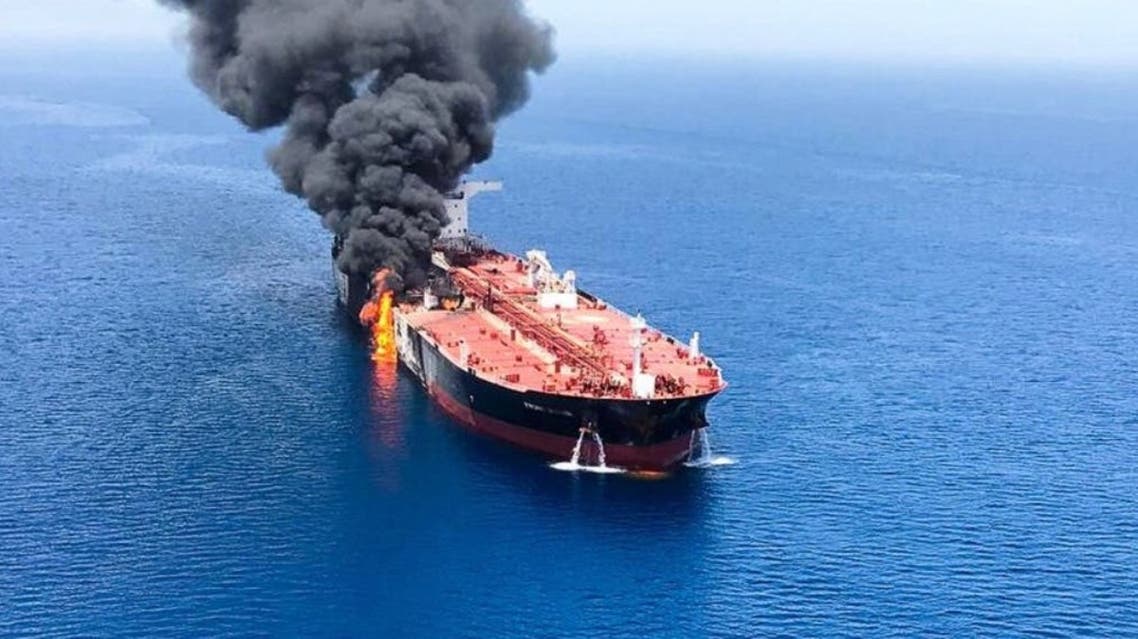 صاروخ إيراني يصيب سفينة إسرائيلية