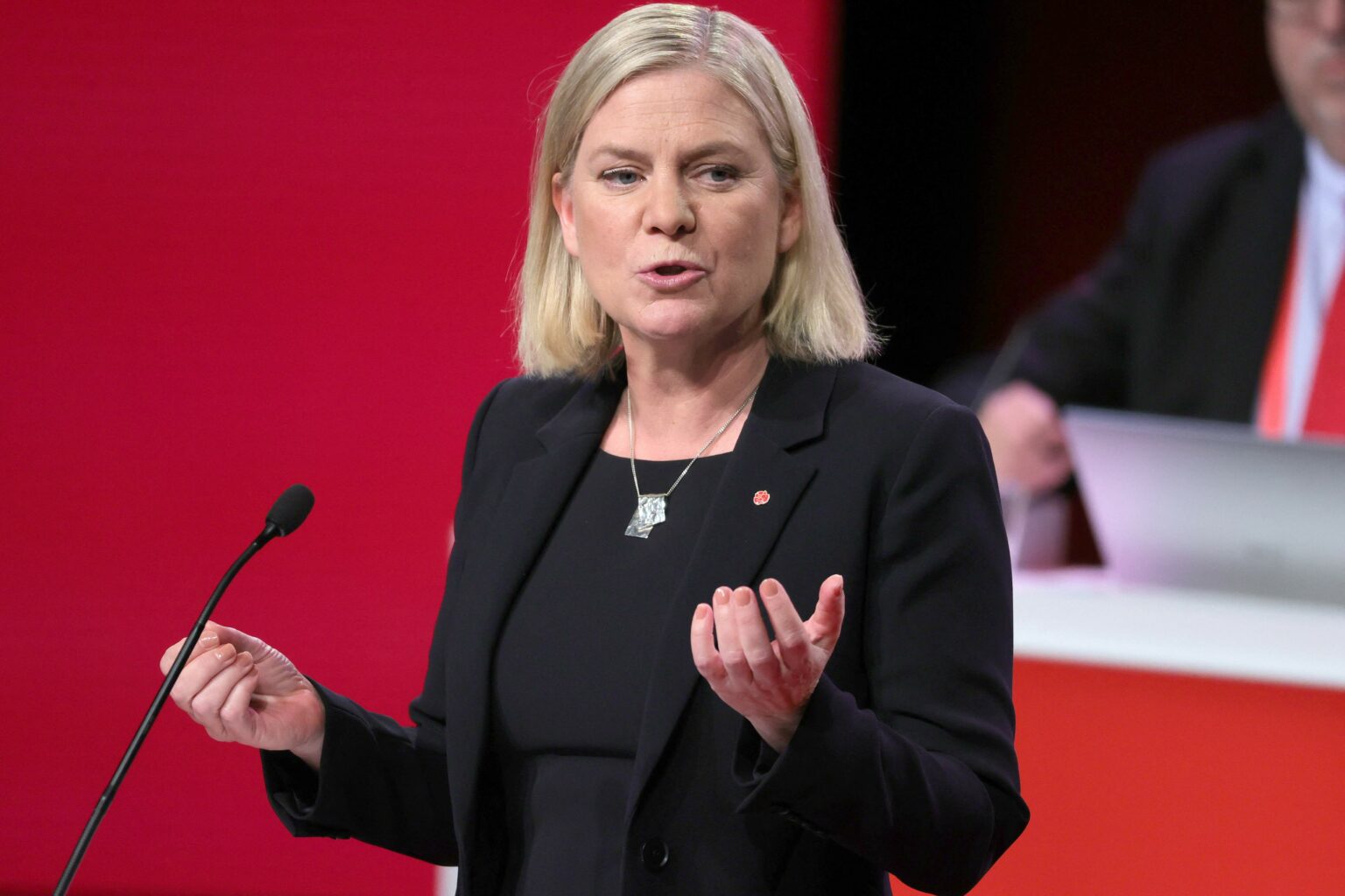 انتخاب ماجدالينا أندرسون رئيسة للوزراء في السويد