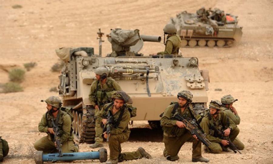 تدريب إسرائيلي يحاكي عمليات عسكرية في غزة