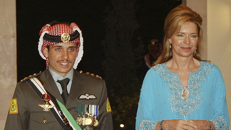 تغريدة: والدة الأمير حمزة بن الحسين: نجلي ليس طليقا