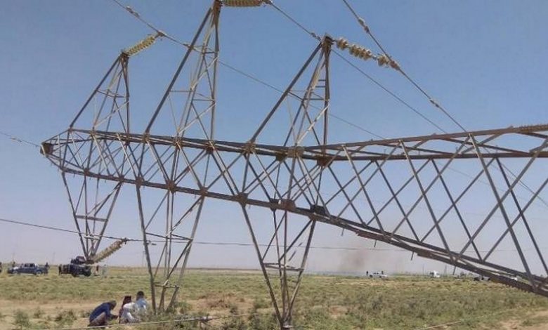 تفجير برجين ينقلان الطاقة الكهربائية من إيران إلى العراق