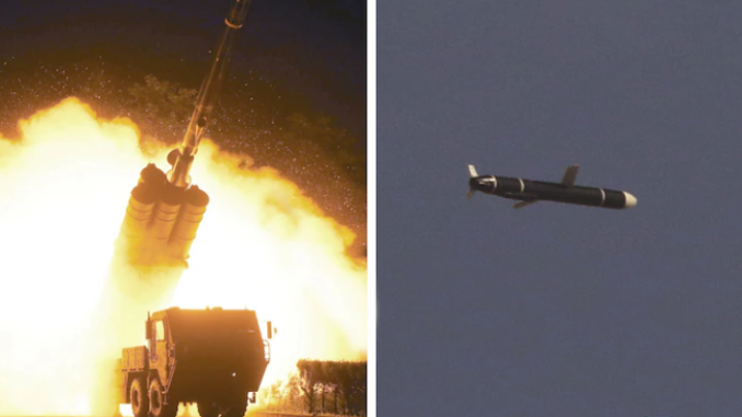 كوريا الشمالية تختبر صاروخ كروز … والبنتاغون يعلّق