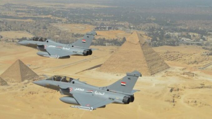 دخول عقد شراء مصر لـ30 مقاتلة “رافال الفرنسية” حيز التنفيذ
