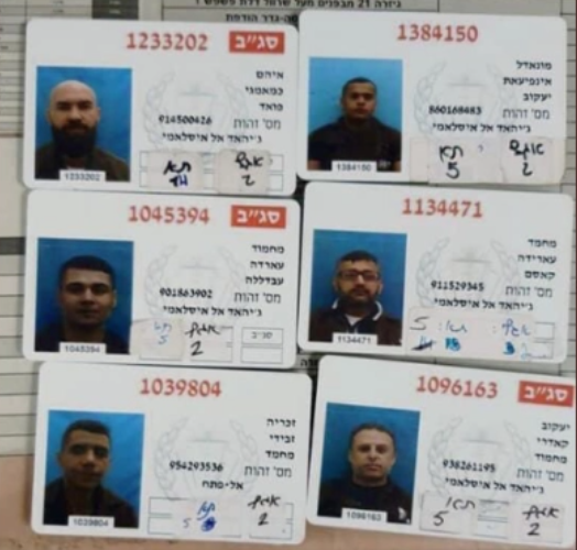 تقديرات إسرائيلية: جزء من الأسرى من “سجن جلبوع” دخلوا للضفة الغربية