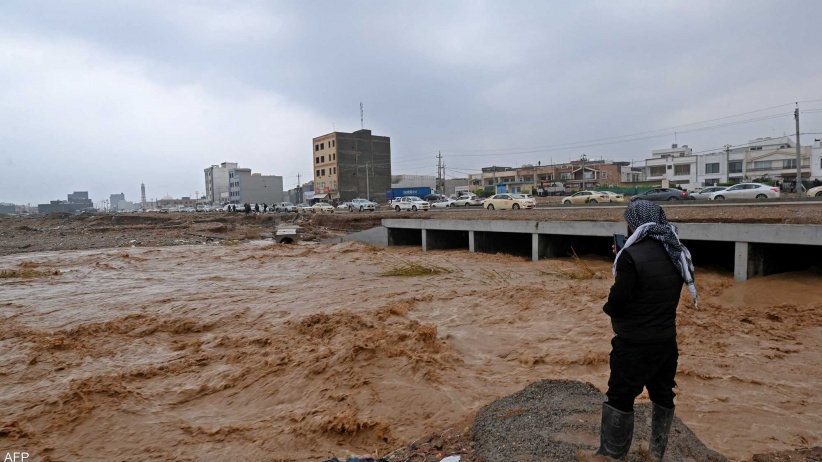 ارتفاع حصيلة ضحايا فيضانات أربيل.. وتحذير من "الأخطر"