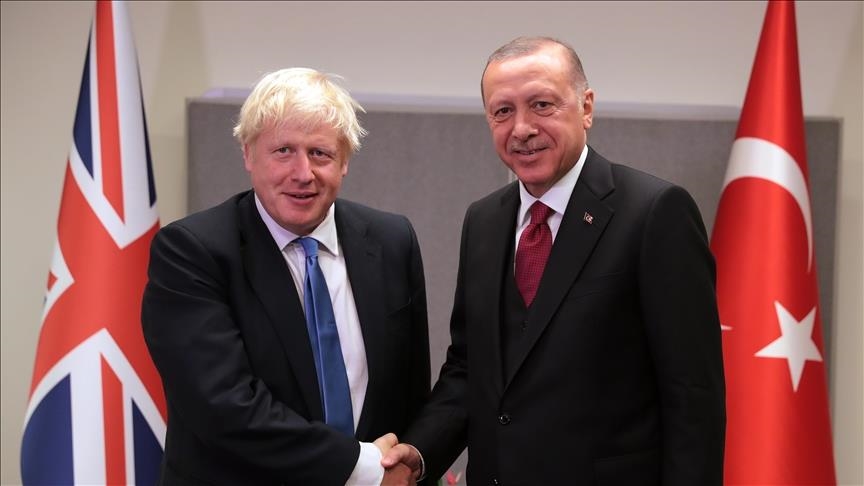 أردوغان يلتقي رئيس الوزراء البريطاني في نيويورك