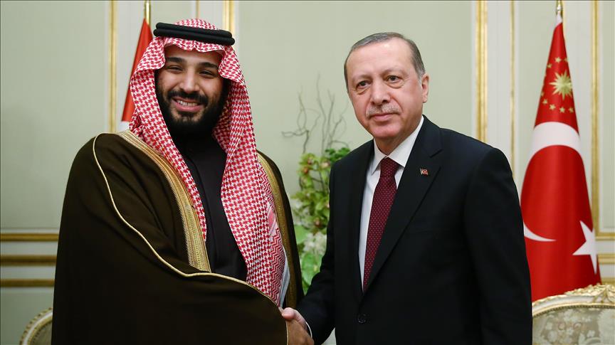 وول ستريت جورنال : نجاح وساطة قطرية لعقد اجتماع بين محمد بن سلمان وإردوغان