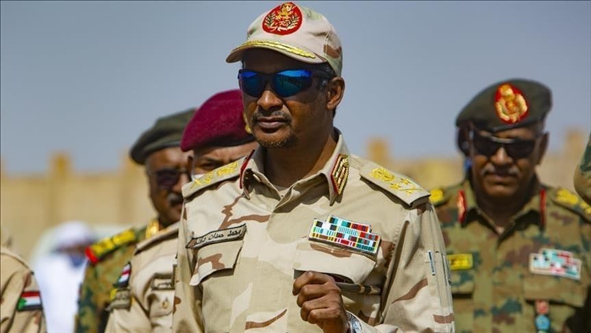 السودان :  حميدتي يرفض تولي رئاسة لجنة مكافحة الفساد وإزالة التمكين