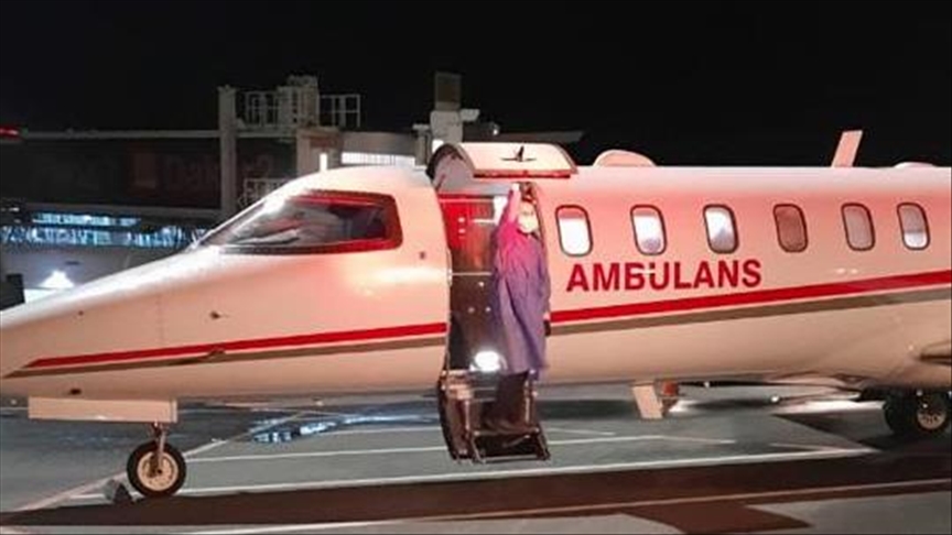 تركيا تخصص طائرة اسعاف لنقل مواطن مريض من ليبيريا