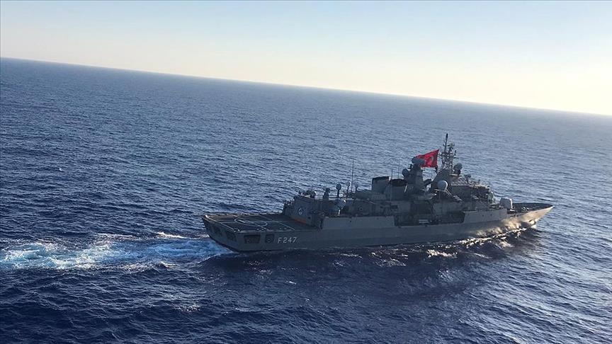 البحرية التركية تبعد سفينة أبحاث دخلت جرفها القاري دون تصريح