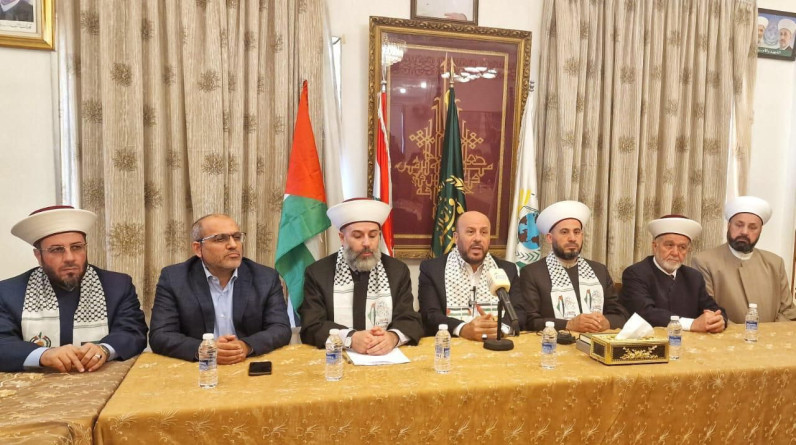 ممثل حماس يلتقي المفتي الغزاوي وعلماء البقاع