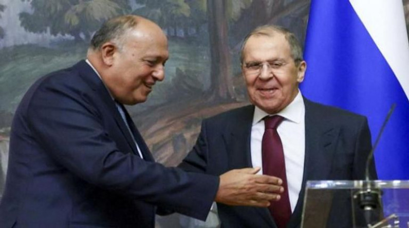 "نكتة مصرية" تضحك وزير الخارجية الروسي