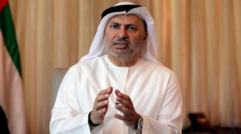 قرقاش: قرار عودة سفير الإمارات لطهران يرمم الجسور ويعزز العلاقات