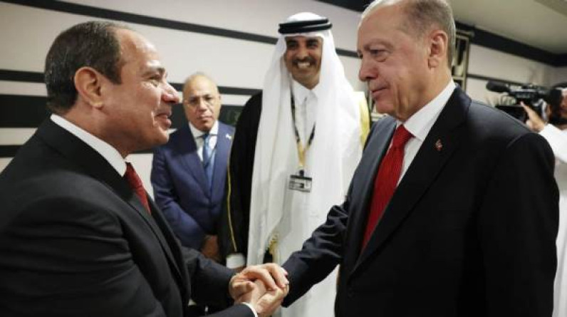 مصادر: قمة بين الرئيس السيسي ونظيره التركي أردوغان في قطر