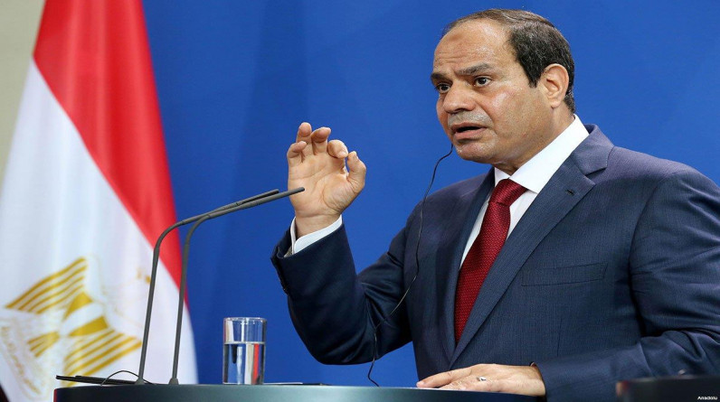 السيسي لأعضاء الهيئات القضائية : "حقوق المصريين أمانة في أعناقكم".