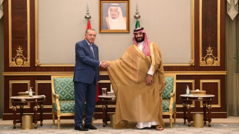أردوغان يبحث مع بن سلمان العلاقات الثنائية وقضايا إقليمية