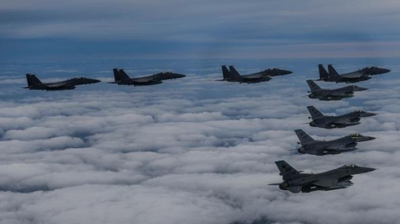 بمشاركة 240 طائرة حربية: مناورات مشتركة لأميركا وكوريا الجنوبية