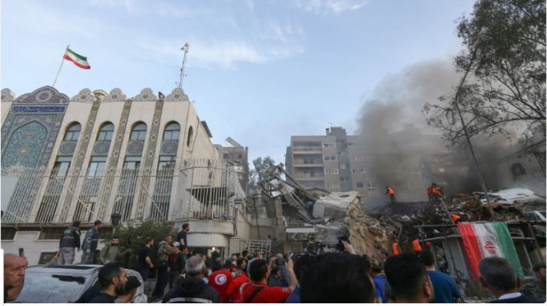طهران: نحتفظ بحق الرد على الهجوم الإسرائيلي على القنصلية الإيرانية بدمشق