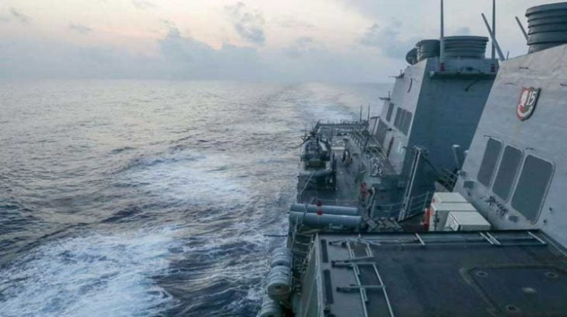 الحرس الثوري الإيراني: رصد سفينة أمريكية في مضيق هرمز