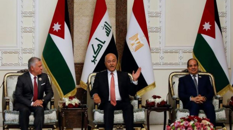 العراق ومصر والأردن يتفقون على عقد اجتماعات "لتعزيز التعاون الثلاثي"
