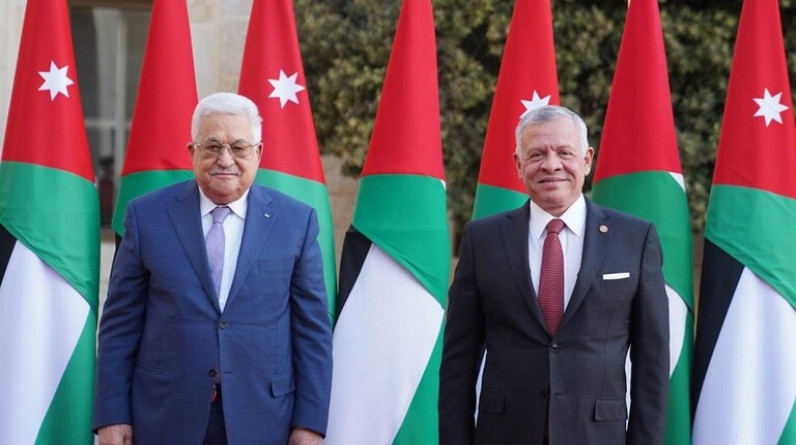 عبد الله الثاني يبحث مع محمود عباس تصعيد الاحتلال وسبل الدفاع عن القدس