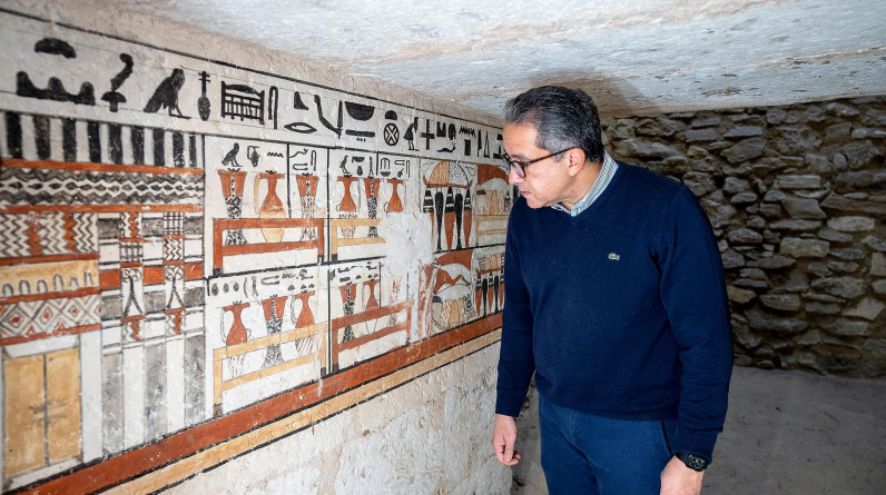 مصر..اكتشاف أثري يضم 5 مقابر فرعونية عمرها حوالي 4000 عام