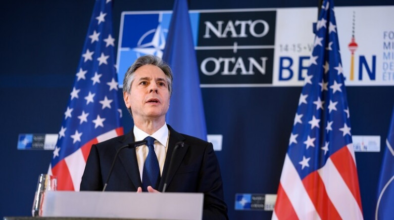 بلينكن: روسيا نفسها رفضت الانضمام إلى الناتو