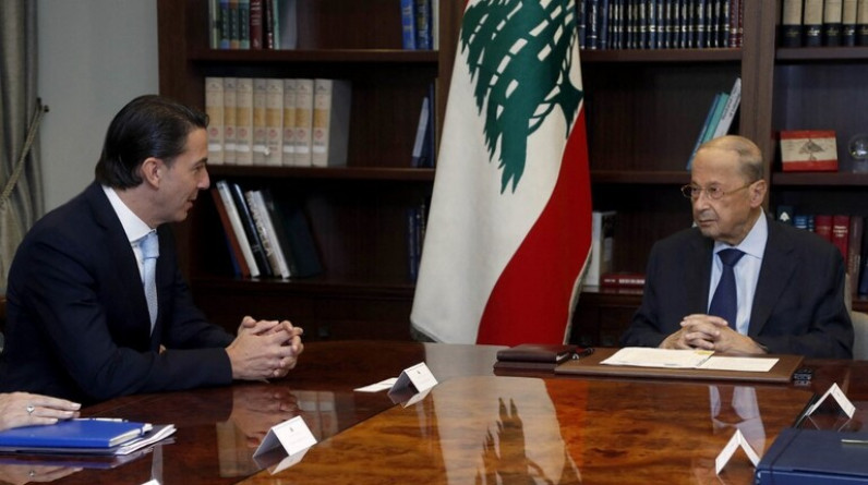 وصول رئيس الوفد الأميركي للمفاوضات إلى بيروت لترسيم الحدود البحرية