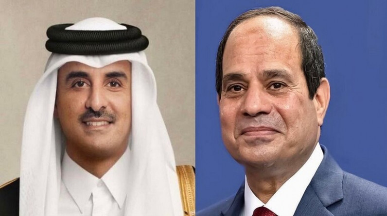 أمير قطر يلتقي السيسي في مصر غدا الجمعة