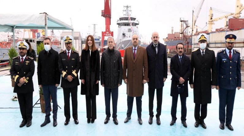قطر تتسلم سفينة حربية ثالثة من تركيا
