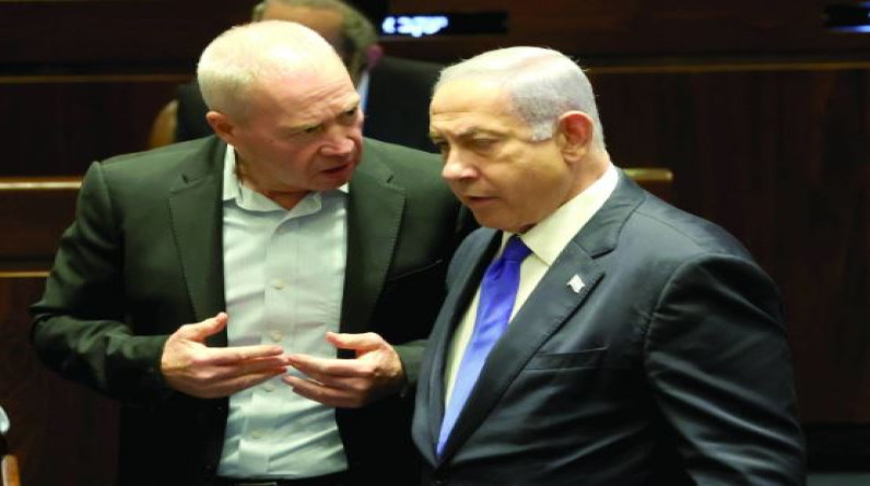 موقع والا الإسرائيلي: وزير الجيش حاول اقتحام مكتب نتنياهو