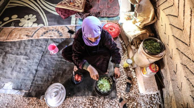 34% تحت خط الجوع شمال غربي سورية