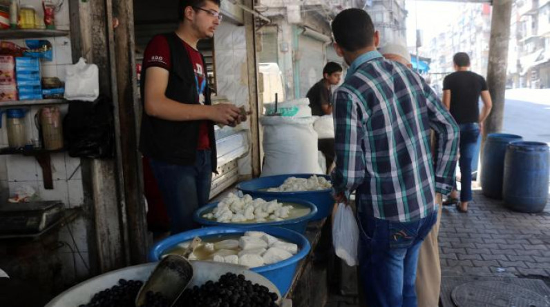 الركود يطوق سوق الأجبان في القامشلي السورية