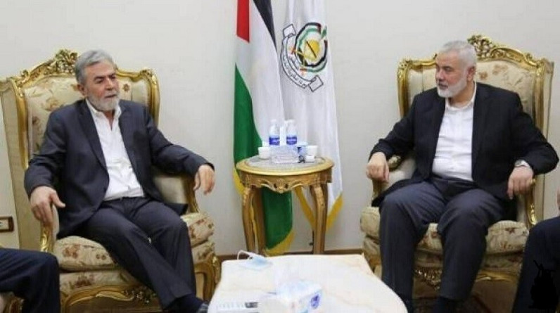 حماس والجهاد تبحثان مبادرات وقف العدوان على غزة