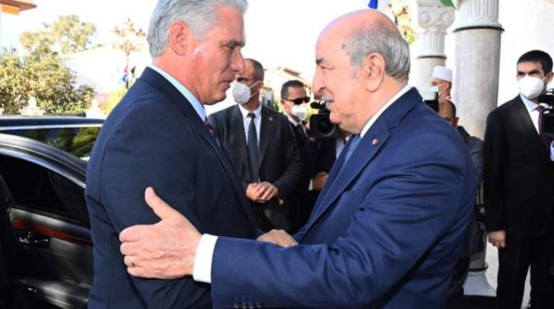 محادثات جزائرية - كوبية لرفع المبادلات إلى مستوى العلاقات السياسية